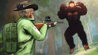 We Caught BIGFOOT & Took Him Down - Bigfoot Gameplay (Multiplayer)