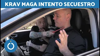 DEFENSA PERSONAL Ante SECUESTRO 🚘🔪 Krav Maga Ataque de Cuchillo en Coche