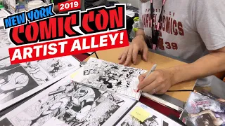 New York Comic Con 2019: ARTIST ALLEY!