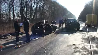 ДТП. Загинуло четверо осіб, ще двоє травмовано.