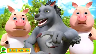 Story of Three Little Pigs And Big Bad Wolf, Cartoon Videos And Short Stories