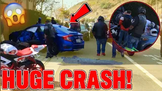 Car T-BONED by a Motorcycle! - Motorcycle Moments Of The Year! #22
