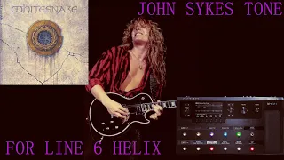 🔴John Sykes tone for Line 6 Helix