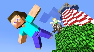 Minecraft: Ragdolls Jumps & Falls [GMOD] - Episode 21