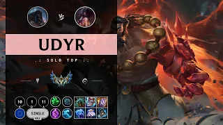 Udyr Top vs Akali - EUW Challenger Patch 14.11