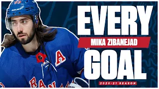 Every Mika Zibanejad Goal From The 2020-21 NHL Season