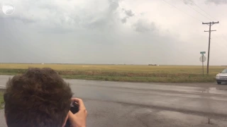 Eagle reporters chase tornadoes