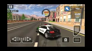 Полицейская машина нарушает ПДД / Мультик про машинки / Мультик Игра / Police Drift Car Driving