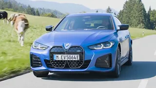 The first ever BMW i4 Driving Video   Auto Motions