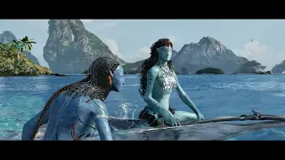 Avatar 2 deleted scene - Neytiri Rides an Ilu