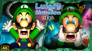 Luigi's Mansion 3DS + The Hidden Mansion ⁴ᴷ Full Playthrough 100% (All Platinum Portraits, S Rank)
