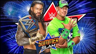 Full Match-Roman Reigns Vs John Cena-Summer Slam 2021-WWE2K20