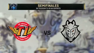 SK TELECOM T1 VS G2 ESPORTS | WORLDS 2019 | SEMIFINAL - MAPA 1 | League of Legends