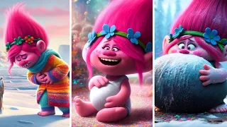 Poppy can't stop eating lemons / Trolls 3 x Inside Out 2 fantasy story (2024)