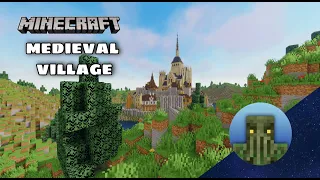 [Minecraft cinematic HD]|EPIC MEDIEVAL VILLAGE!!!|Inspired by mont Saint Michel|by RoninMM23|