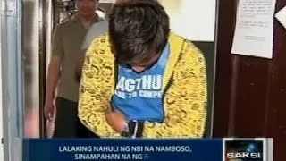 SAKSI: Lalaking nahuli ng NBI na namboboso, sinampahan na ng reklamo
