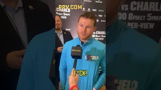 Canelo Alvarez reveals his favorite American curse word 🤬