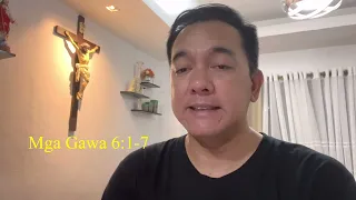 Ang Pagninilay sa Unang Pagbasa, Sabado, April 22, 2023, Gawa 6:1-7
