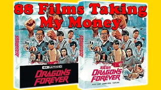 88 Films DRAGONS FOREVER Region A and 4K?!