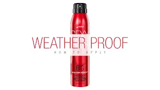 How to apply Big SexyHair Weatherproof Hairspray