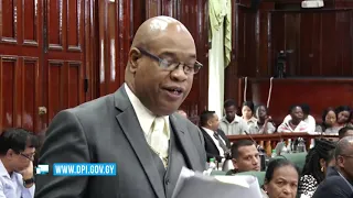 Hon. Bishop Juan Edghill's contribution to the Budget 2019 Debate