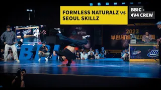 Formless Naturalz (Worldwide) vs Seoul Skillz (Korea) [top 8] // BBIC 2023 4v4 // stance