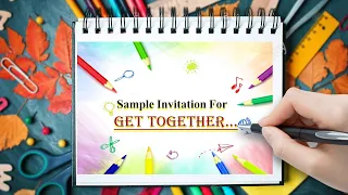 #littlestarjashu#jadhu|| simple invitation for get together