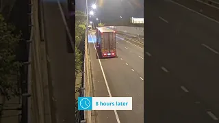 M5 East Over height vehicle