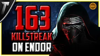 Star Wars Battlefront 2 Kylo Ren 163 Killstreak (Endor) (Max Level)