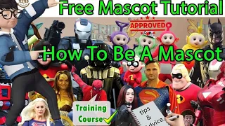 (Mascot Induction) Free Training On How To Be A Mascot Tips & Advice, @PrimeMascots