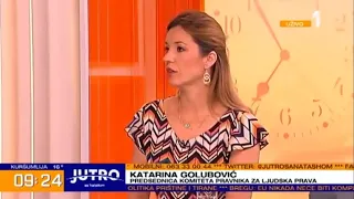 Katarina Golubovic o diskriminaciji - TV Prva (08.06.2019.)