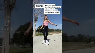 What's difference between SHUFFLING and CUTTING SHAPES? emyleeratzlaff TikTok #shorts