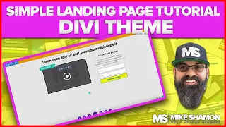 How to Make a Simple Landing Page With the Divi Theme