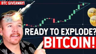 BITCOIN READY TO EXPLODE? 50K???? GIVEAWAY!