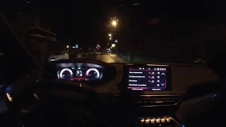 Essai improvisé de nuit Peugeot 3008 GT Line