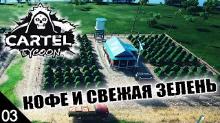 КОФЕ И СВЕЖАЯ ЗЕЛЕНЬ! #3 CARTEL TYCOON ПРОХОЖДЕНИЕ