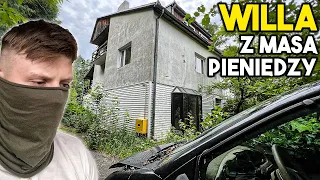 TAJNY POKÓJ W WILLI MILIONERA Z SAMOCHODEM - RODZINA WYPAROWAŁA Urbex