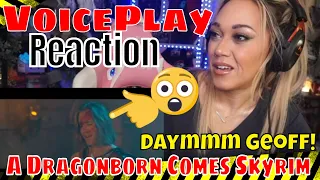 First Time Reaction A dragonborn Comes Skyrim VoicePlay | VoicePlay Reactions New