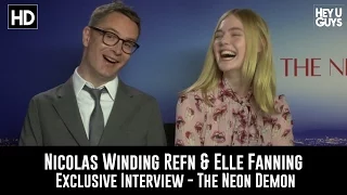Nicolas Winding Refn & Elle Fanning Exclusive Interview - The Neon Demon