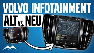 VOLVO INFOTAINMENT Direktvergleich - Alt VS. Neu