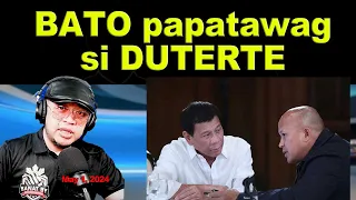 BATO papatawag si DUTERTE tungkol sa PDEA LIST