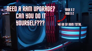 Can you MIX RAM??? | Adding 32GB of RAM to my PC!!!