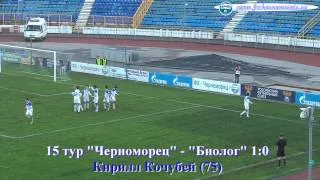 Все голы "Черноморца" в сезоне 2013/14