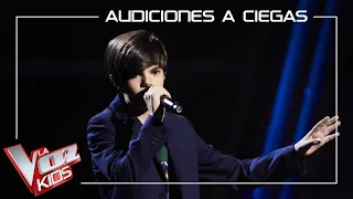 Lucas Santiago - When we were young | Blind auditions | The Voice Kids Antena 3 2022