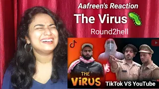 The Virus🦠TikTok VS YouTube ROUND2HELL | R2H | Reaction By Aafreen Shaikh