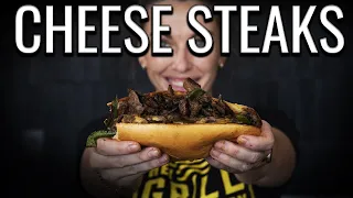 Cheese Steaks on the Griddle!!!