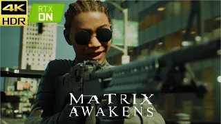 [4K HDR]The Matrix Awakens PS5 : An Unreal Engine 5 Experience Walkthrough Gameplay No Commentary