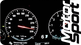 BMW M5 (F10) 0-315 km/h (Motorsport)