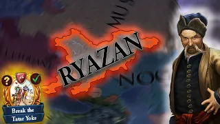 DOMINATING the steppes as RYAZAN! Eu4 1.35