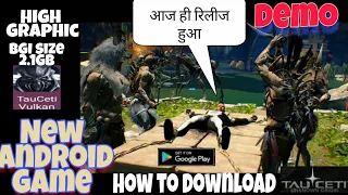 New Android game Tauceti unknown origin Gameplay How to Download.Apk OBB